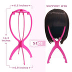 Dreamlover Wig Head Stand for Travel, 2 Packs