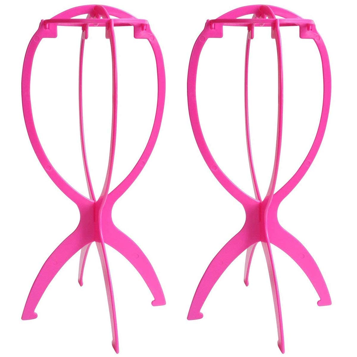 Dreamlover Wig Head Stand for Travel, 2 Packs