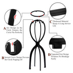 Dreamlover Wig Head Stand for Travel, 2 Packs
