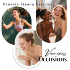 Dreamlover Seamless Hair Ties for Thick Hair, Stretchy, Durable Ponytail Holders, Ideal Gift for All Ages, Perfect for Gym or Home Use, Neutral Color, 50 Pieces