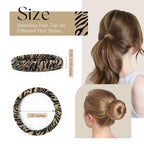 Dreamlover Seamless Hair Ties for Thick Hair, Stretchy, Durable Ponytail Holders, Ideal Gift for All Ages, Perfect for Gym or Home Use, Neutral Color, 50 Pieces