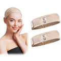 Dreamlover Bandeau Adhésif pour Perruque Marron Noir 2 Pièces pour Femmes Bandeau Réglable pour Maintenir les Perruques en Place Antidérapant Confortable Respirant Outil de Coiffure